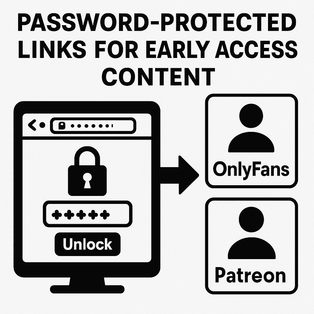 Unlock Exclusive Access: Password-Protected Links for Early Access Content (OnlyFans, Patreon, etc.) with fnel